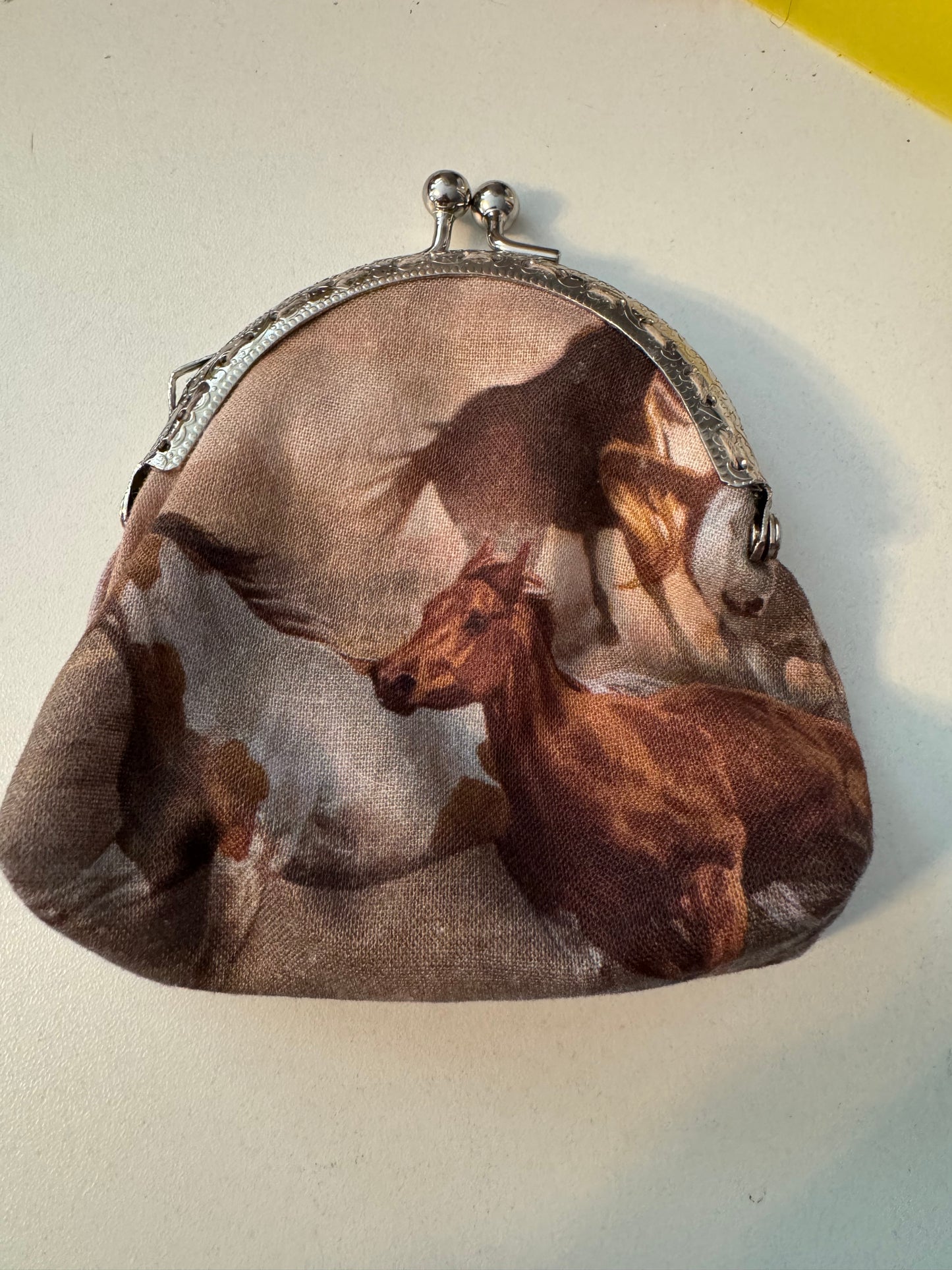 Clip frame coin purse