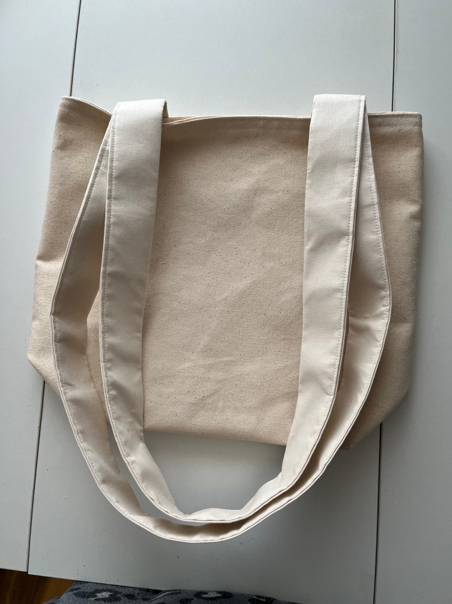 Handmade Canvas lined bag