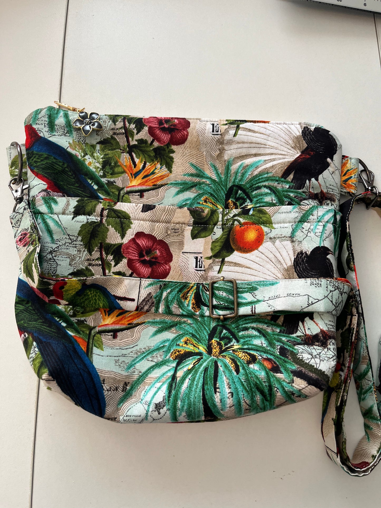 Handmade crossbody bag